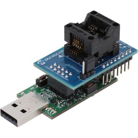 Microchip Vývojová sada pro paměti DM160237, DM160237, klasifikace: Paměťová deska EEPROM, doporučené zařízení: SERIAL