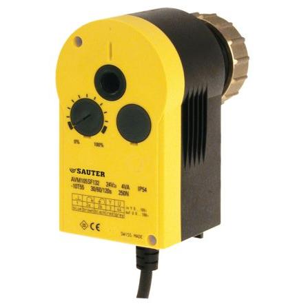Ovladač ventilu se sedlem Elektrický 3portový 24V ac/dc SAUTER REGULATION