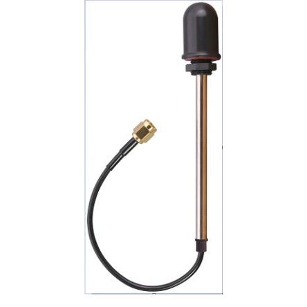 Anténa WiFi Všesměrový ANT-W63-WRT-SMA Externí Přímá Kopule SMA samec Linx 216 mm Vnější 6.4 dB WiFi (dvoupásmová),