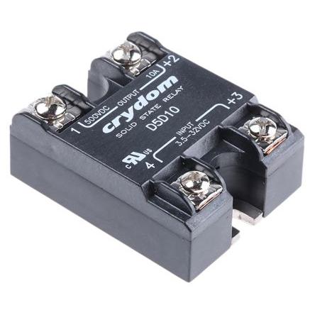 Crydom Polovodičové relé 10 A Panel 385 V dc 1-DC 32V