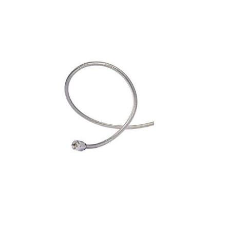 Koaxiální kabel, řada: Mini 141, Stříbrná Vnější Fluorovaný ethylenpropylen, A: SMA Vnější, B: SMA 3 in Huber+Suhner