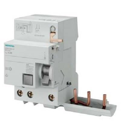 Jistič zbytkového proudu 3pólový Typ A 40A 30 mA Siemens SENTRON SENTRON 5SM2xxx CE, EAC, CCC, VDE