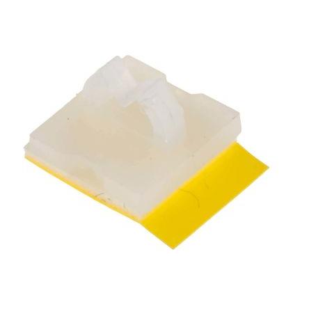 Kabelová svorka Nylon 66 Přírodní Lepicí RS PRO