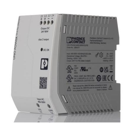 Phoenix Contact Napájecí zdroj na lištu DIN UNO POWER Napájecí zdroj 575V ac 3.75 A St. 24V dc DC 90 W