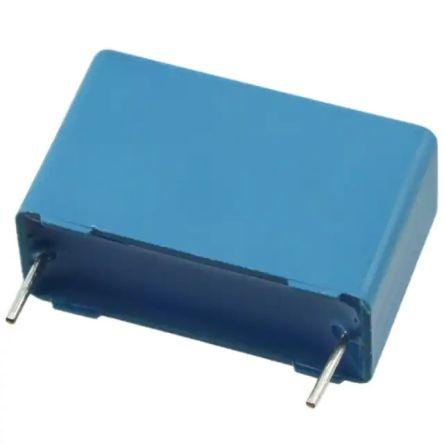 Polyesterový kondenzátor (PET), řada: B32523, Průchozí otvor 22 μF 63V ac 63 V dc TDK AEC-Q200 Rev D 2 0.8 mm
