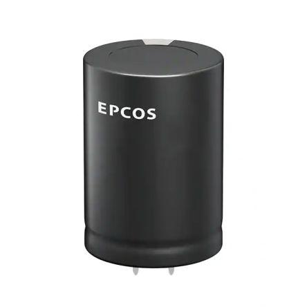 Kondenzátor, řada: B43644 100 μF ±20 % 260mΩ 450V dc, Zacvakávací montáž TDK