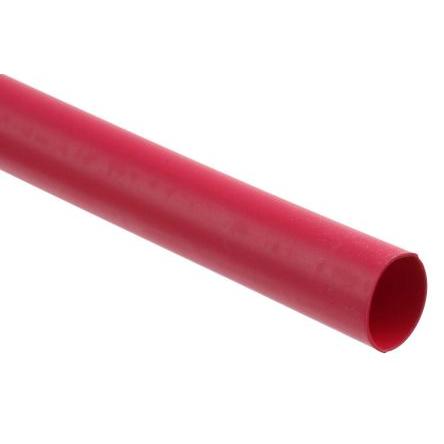 RS PRO Teplem smrštitelné bužírky průměr 9 mm Červená smršťovací poměr 3:1 Polyolefin 1.2m