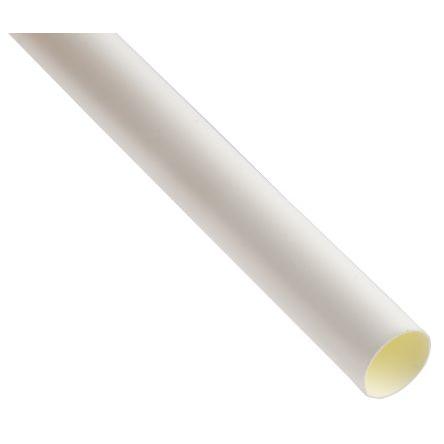 RS PRO Teplem smrštitelné bužírky průměr 9.5 mm Bílá smršťovací poměr 3:1 Polyolefin 1.2m