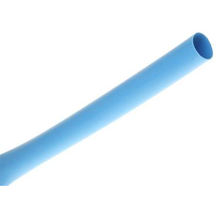 RS PRO Teplem smrštitelné bužírky průměr 12.7 mm Modrá smršťovací poměr 3:1 Polyolefin 1.2m