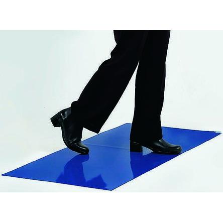 RS PRO Antistatická rohož, Modrá Podlaha, délka: 1.17 m, šířka: 660mm x 2 mm