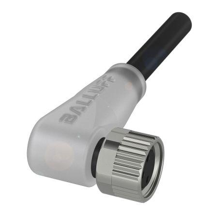 Kabel ovladače snímače, A: Vnitřní, A: Pravoúhlý 4, B: Bez koncovky, B: Vnější, 250V 4, IP67, IP69K, řada: BCC02 BALLUFF