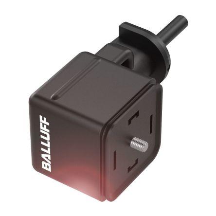 Kabel ovladače snímače, A: Vnější, A: Pravoúhlý 4, B: Bez koncovky, B: Vnější, 250V 4, IP67, řada: BCC04 BALLUFF 5 m