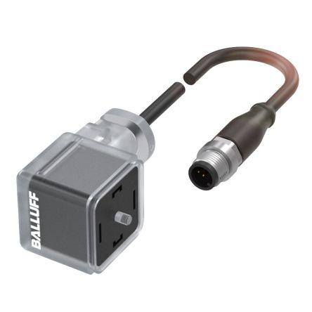 Kabel ovladače snímače, A: Vnější, A: Pravoúhlý 4, B: Přímý, B: Vnější, 250V 4, IP67, IP68, IP69K, řada: BCC04 BALLUFF 5