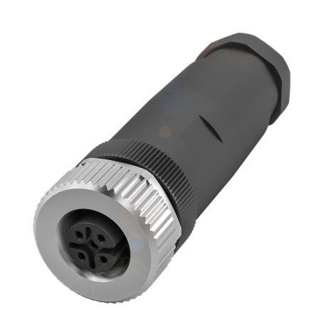Kulatý konektor, počet kontaktů: 5, Kabel, velikost: M12 BALLUFF, pohlaví kontaktu: Vnitřní, orientace těla: Rovný