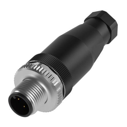 Kulatý konektor, počet kontaktů: 5, Kabel, velikost: M12 BALLUFF, orientace těla: Rovný Zástrčka, řada: BCC