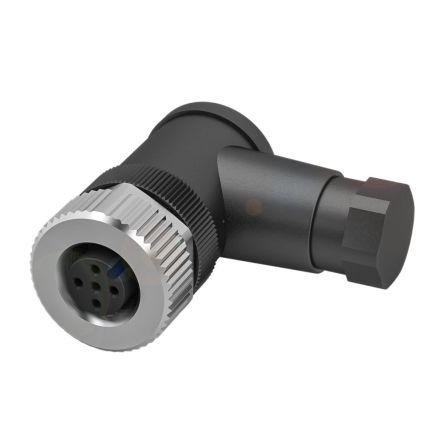 Kulatý konektor, počet kontaktů: 5, Kabel, velikost: M12 BALLUFF, pohlaví kontaktu: Vnitřní, orientace těla: Pravý úhel