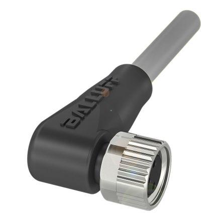 Kabel ovladače snímače, A: Vnitřní, A: Pravoúhlý 4, B: Bez koncovky, B: Neuzavřený, 250V 4, IP67, IP69K, řada: BCC08