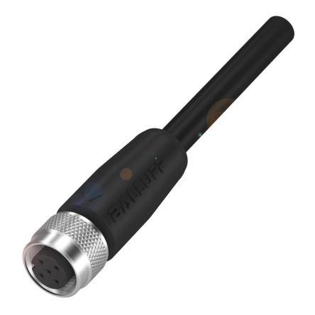 Kabel ovladače snímače, A: Vnitřní, A: Rovný 4, B: Bez koncovky, B: Vnější, 250V 4, IP67, řada: BCC0C BALLUFF 25 m