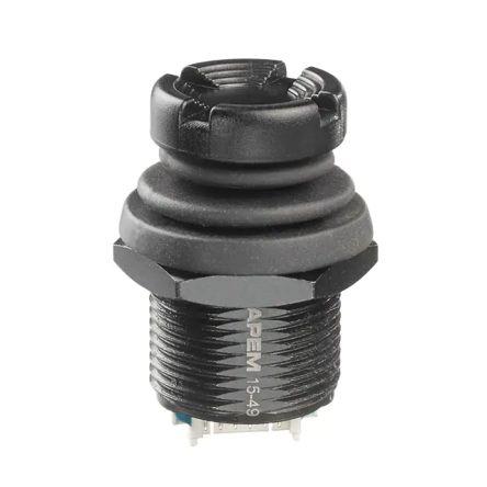 APEM Joystickový, řada: NV IP67, IP69K 5osý Zámek Okamžité 50mA 65 °C -40 °C