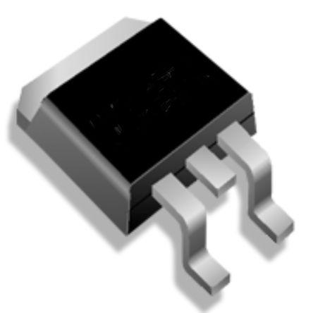 AEC-Q101, řada: AUIRFS MOSFET AUIRFS3306TRL Typ N-kanálový 160 A 60 V Infineon, TO-263, počet kolíků: 3 kolíkový
