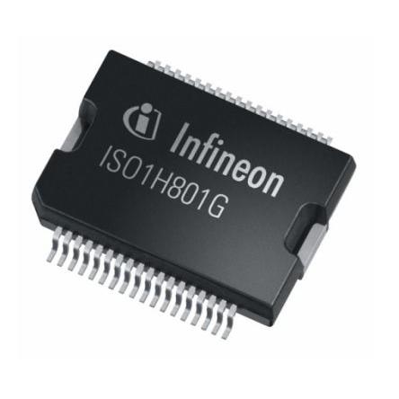 Infineon Spínač napájení high-side ISO1H801GAUMA1 Vysoká strana 625 mA, počet kolíků: 36 kolíkový 5V, PG-DSO-36