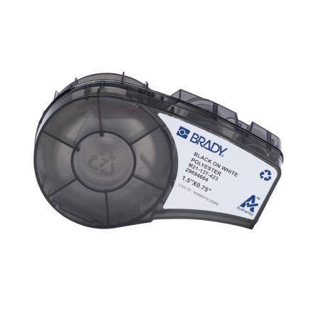 Polyesterový štítek barva tisku Černá Bílá, Černá Vrstvené pro různé modely tiskáren M210, M210-LAB, M211 Brady 50.8 mm