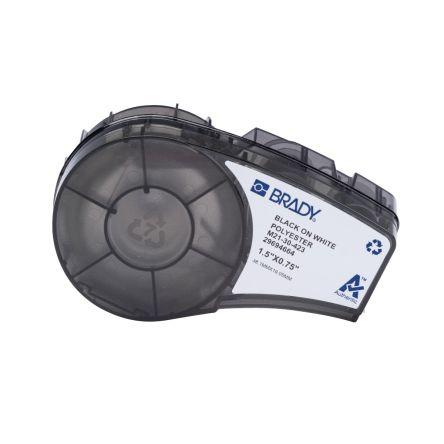 Polyesterový štítek barva tisku Černá Černá, Bílá Vrstvené pro různé modely tiskáren M210, M210-LAB, M211 Brady 38.1 mm