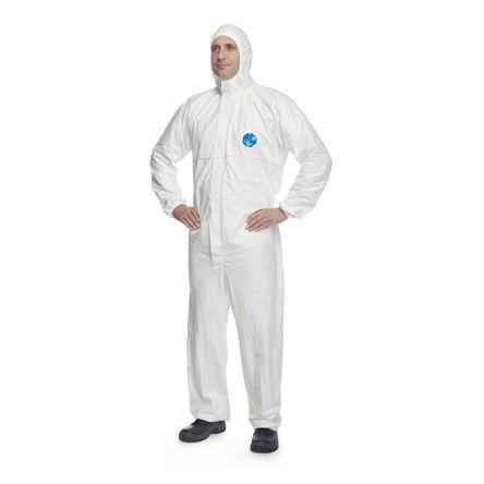 Tyvek Jednorázová kombinéza Jednorázový Unisex, Bílá, SC: S, Tyvek EN 1149-1/5, EU 2016/425, EN 1073-2