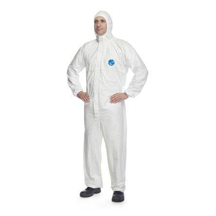 Tyvek Kombinéza Jednorázový Unisex, Bílá, SC: XL, Tyvek EN 1073-2, EU 2016/425, EN 1149-1/5