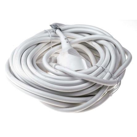 Kopp Prodlužovací kabel, délka kabelu: 10 m 1 zásuvek, 250V Typ F – německá, Schuko, IP20 Bílá Typ F - německý Schuko