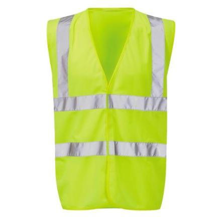 Orbit International Žlutá Polyester Reflexní vesta 2XL