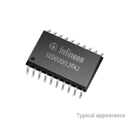 Infineon IGBT modul 1ED020I12FA2XUMA2 IGBT 2 A, počet kolíků: 16 kolíkový 20V, DSO-16