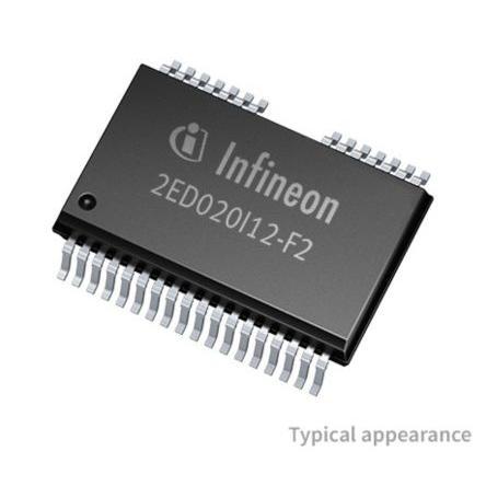Infineon IGBT modul 2ED020I12F2XUMA1 IGBT 2 A, počet kolíků: 36 kolíkový 5.5V, SOIC-36