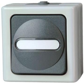 Nástěnný spínač Sériový přepínač, Křížový přepínač, Hlavní vypínač topení, Tlačítko, Ovládací spínač, Aus-und