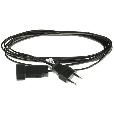 Kopp Prodlužovací kabel, délka kabelu: 3 m 1 zásuvek, 250V Euro, IP20 Černá Polyvinylchlorid Evropská zásuvka, Uzemněná