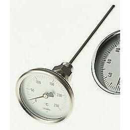 Jumo Číselníkový teploměr stupnice F, °C, rozsah teploty: 40 °C 608001/0180-628-018-10-000-46-01-150/000