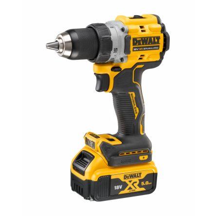 Vrtačka/šroubovák Bezdrátové, řada: XR, 5 Ah 850 W, Typ C - EU DeWALT 13 mm 2000rpm 90.0 Nm