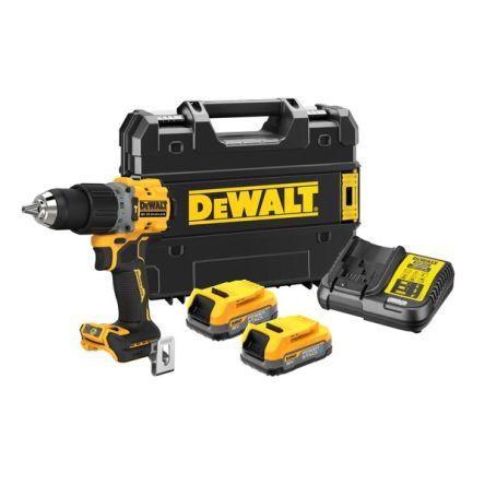 Vrtací kladivo Bezdrátové, řada: DCD805E2T-QW 18V XR, 2 Ah 850 W, Typ C - EU DeWALT 13 mm 2000rpm 90.0 Nm