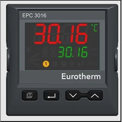 Eurotherm Regulátor PID, řada: EPC3016 Montáž do panelu, 55 °C, 0 °C 1, výstup: 1 reléový 230V ac, typ řízení: Regulátor