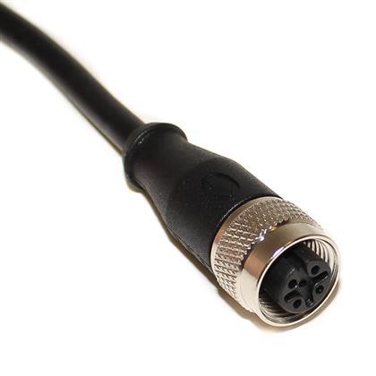 Kabel ovladače snímače, A: Vnitřní, A: Rovný 4, B: Bez koncovky, 250V, IP67, IP68, ��ada: BU-122730291 Mueller Electric