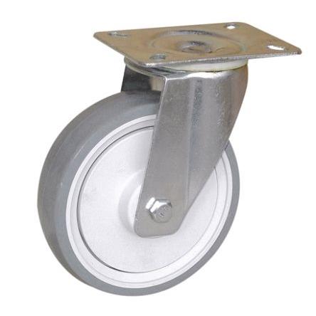 372352 Guitel Hervieu Otočné 175 kg 125 mm, Termoplastická pryž