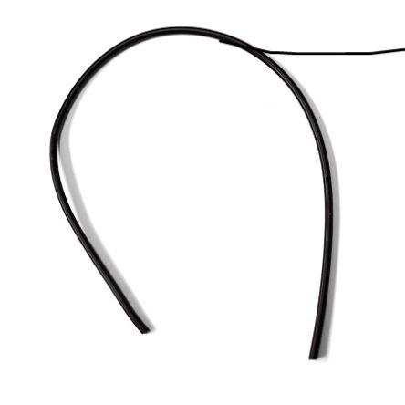 Zapojovací vodič, řada: WI-M/Silicone Wire, typ kabelu: Propojovací vodič, prameny vodičů: 413 x 0.05 mm, Černá, 600V