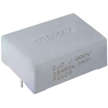 Fóliový kondenzátor PP, řada: MKP1848Se DC-Link 10 μF 10 % 500 V dc 500V ac, Průchozí otvor Vishay AEC-Q200