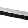 RS PRO Regálový panel 19in Panel kabelu, Ocel 1 U barva Šedá 483mm
