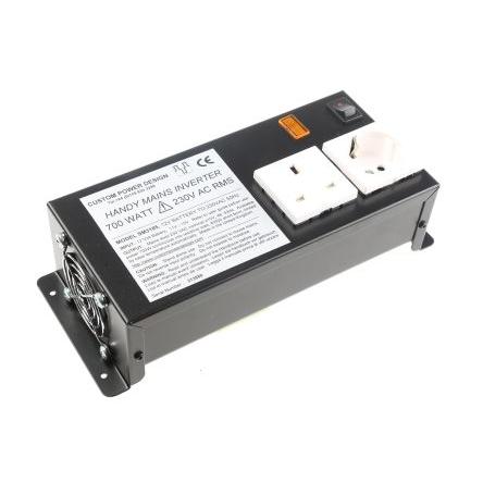 Custom Power Design Napájecí měnič, stálý výkon: 700W, vstupní: 12V dc, výstup: 230V ac
