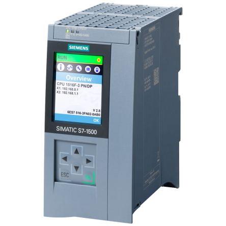 PLC procesor řada SIMATIC S7-1500F Siemens 20, typ vstupní: Digitální