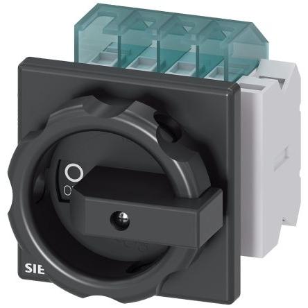 Siemens Odpínač, řada: SENTRON 4pólový Zapouzdřený velikost pojistky RK5