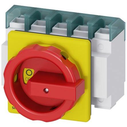 Siemens Odpínač, řada: SENTRON 4pólový Zapouzdřený velikost pojistky RK5