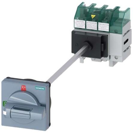 Siemens Odpínač, řada: SENTRON 4pólový Zapouzdřený