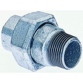 Georg Fischer Armatura z kujné oceli Adaptér ventilu Černění Vnější BSPT 1/4 in Vnitřní BSPP 1/4 in